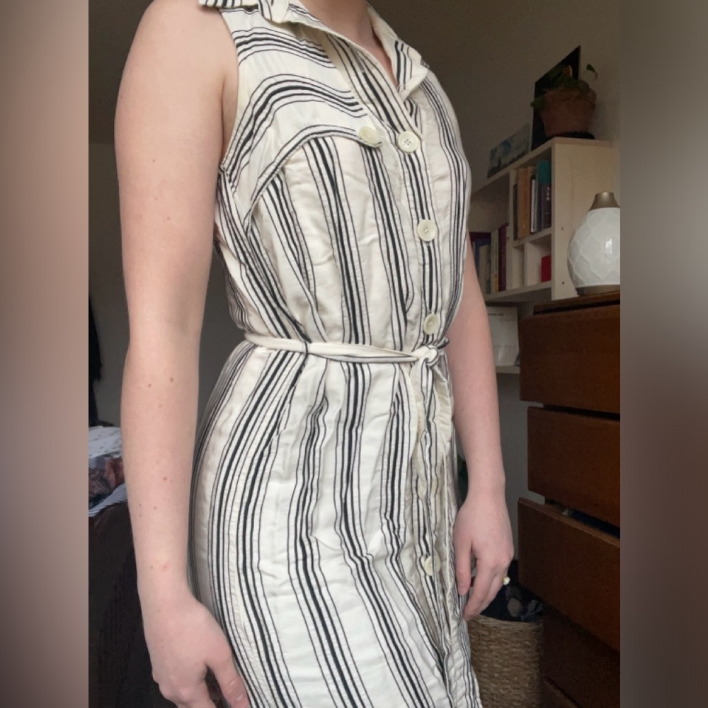 Midi length Anthropologie dress